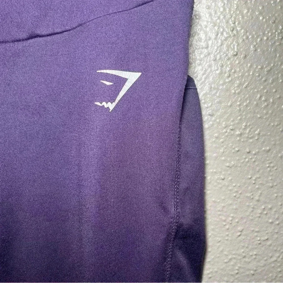Gymshark dry sculpture leggings rich purple - Picture 9 of 10